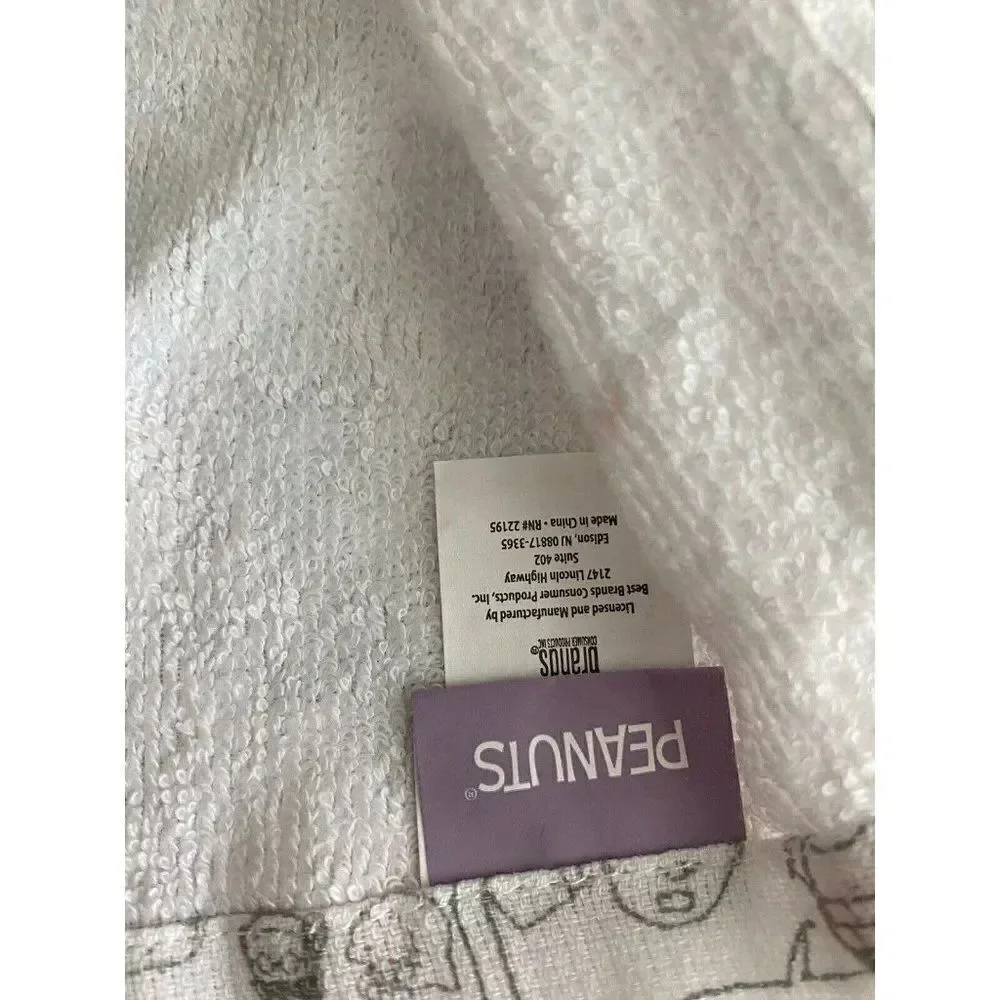 Peanuts Snoopy Hanging Kitchen Towel Easter Charlie Brown Lucy Comic Pastel NWT‎